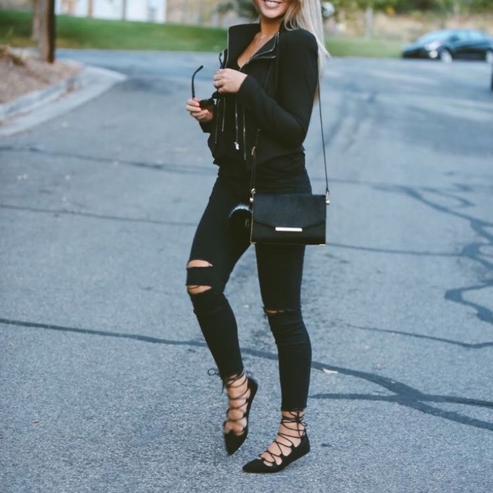NEW Nine West ballerina flats with straps